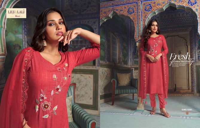 Metro Fusion By Lily Lali Designer Readymade Suits Catalog